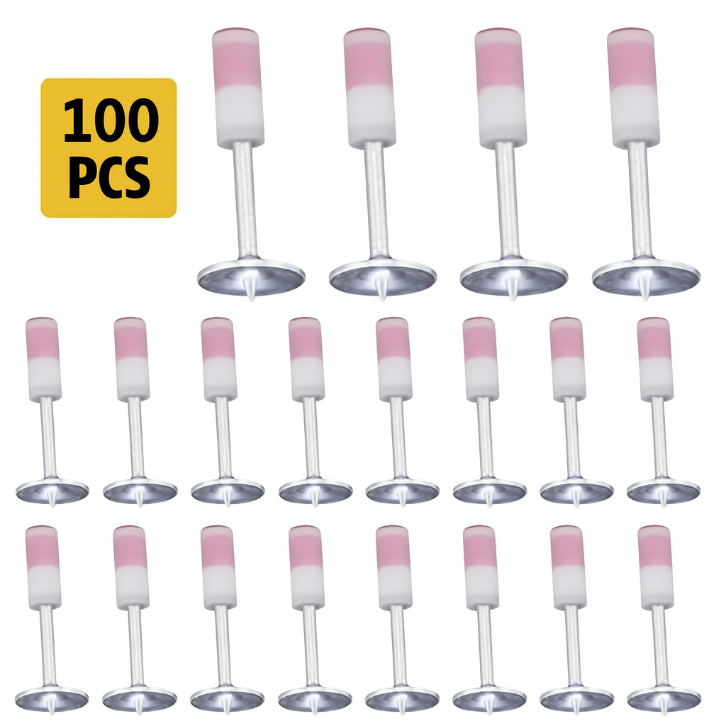 FixShot™ PRO – Pack 100 Clavos Fijación Instantánea