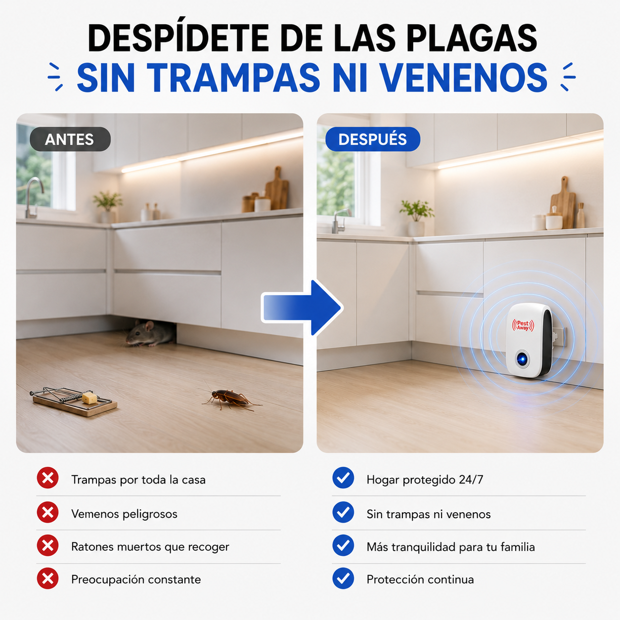 PestAway™ | Despídete de las Plagas