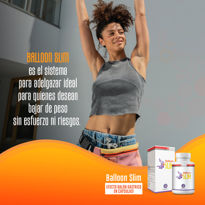 Balloon Slim™ 120 Cápsulas – Reduce el Hambre desde la Primera Semana