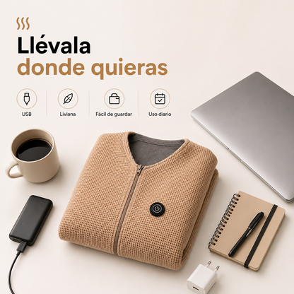 Manta Calefactora USB PRO™ | Adiós al frío al instante