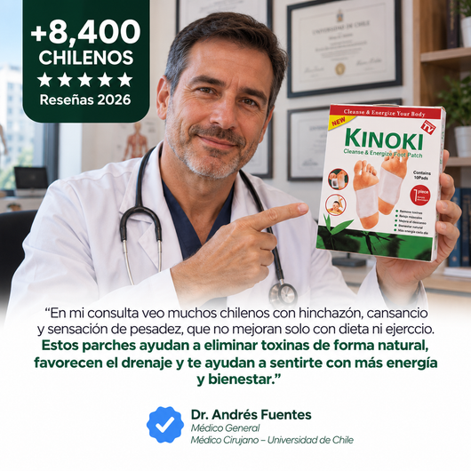 Kinoki™ | Parches Nocturnos para Despertar Renovado