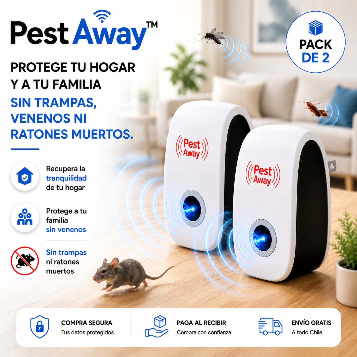 PestAway™ | Despídete de las Plagas