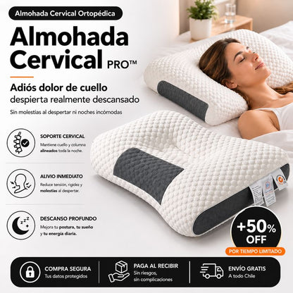 Almohadas Cervicales PRO™ | Descansa Sin Dolor