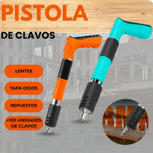 FixShot™ PRO – Pack 100 Clavos Fijación Instantánea