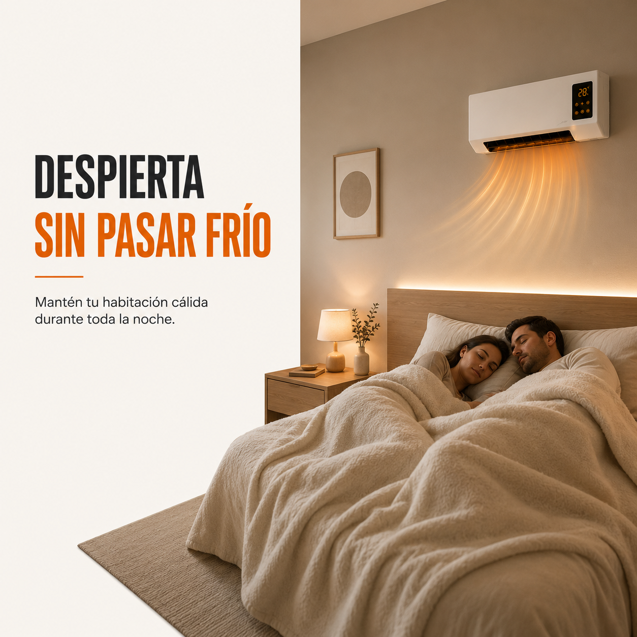 Calefactor de Pared PRO™ | Deja de pasar frío sin gastar de más