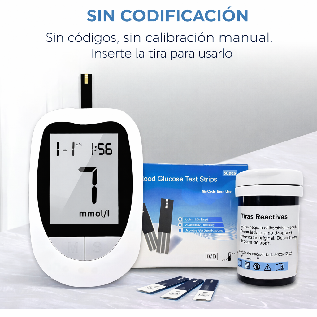 Glucómetro Digital™ | Control en segundos