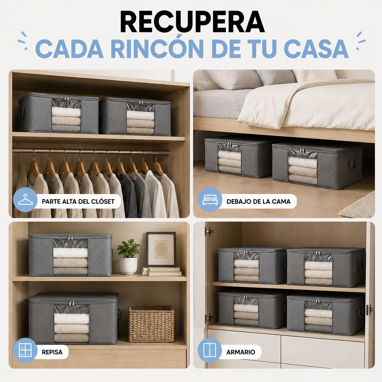 BoxFold™ | Haz que tu Casa se Vea Ordenada Otra Vez