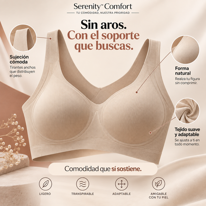Serenity™ Comfort | Sostén Premium Sin Aros