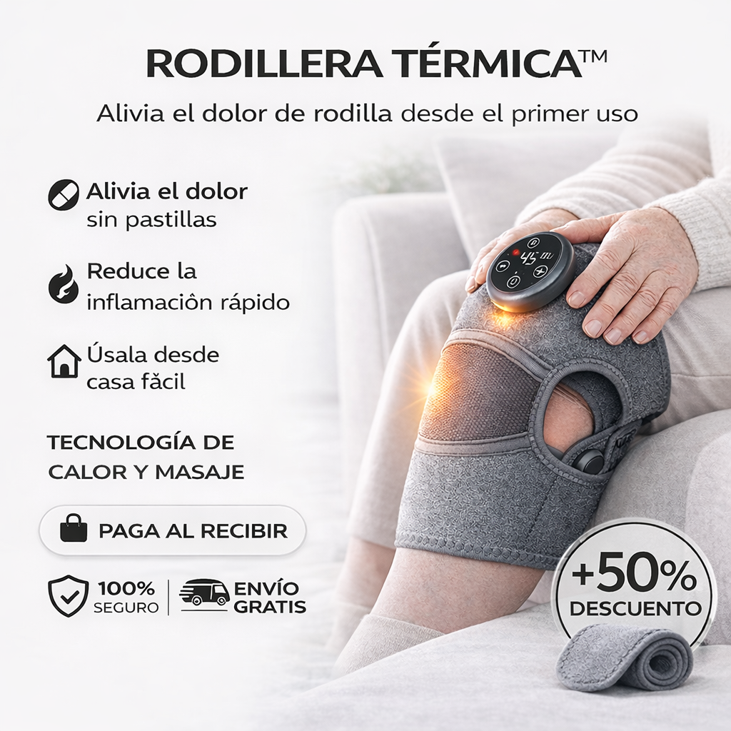 Rodillera Térmica™ | Sin Dolor y Mayor Movilidad