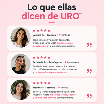URO™ Probiótico Vaginal • Recupera Tu Equilibrio Íntimo