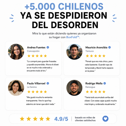 BoxFold™ | Haz que tu Casa se Vea Ordenada Otra Vez