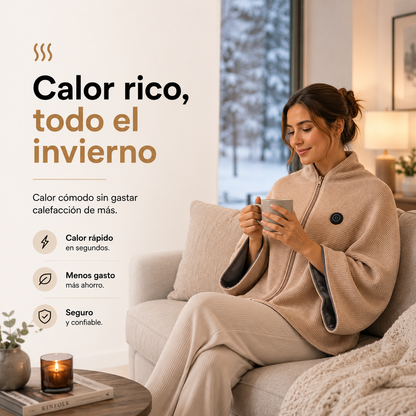Manta Calefactora USB PRO™ | Adiós al frío al instante