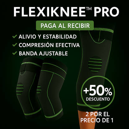 FlexiKnee™ PRO – Compresión y Alivio Total