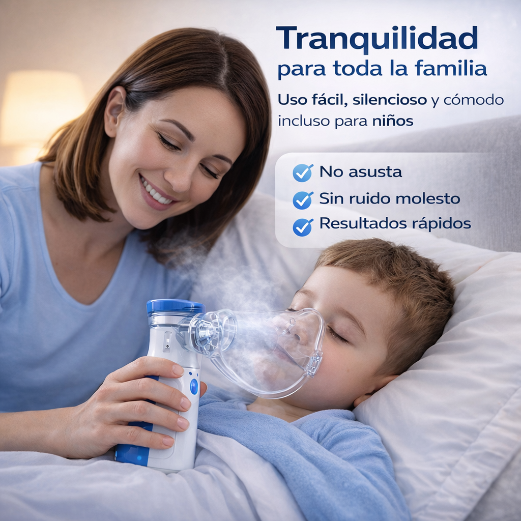 Nebulizador Portátil PRO™ – Alivio Rápido