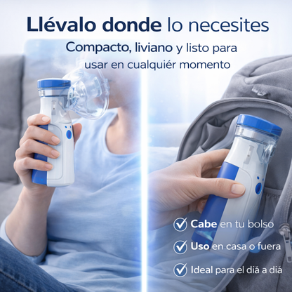 Nebulizador Portátil PRO™ – Alivio Rápido