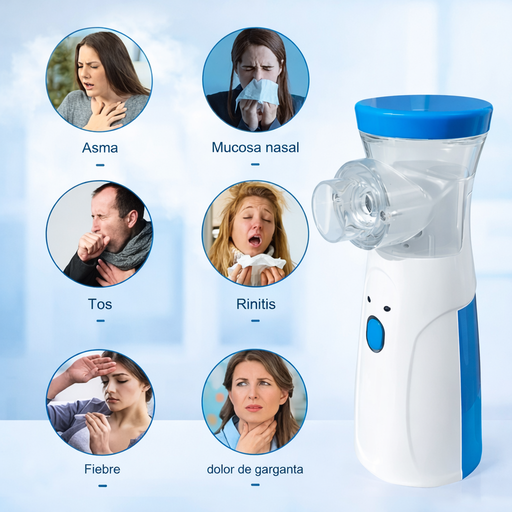 Nebulizador Portátil PRO™ – Alivio Rápido