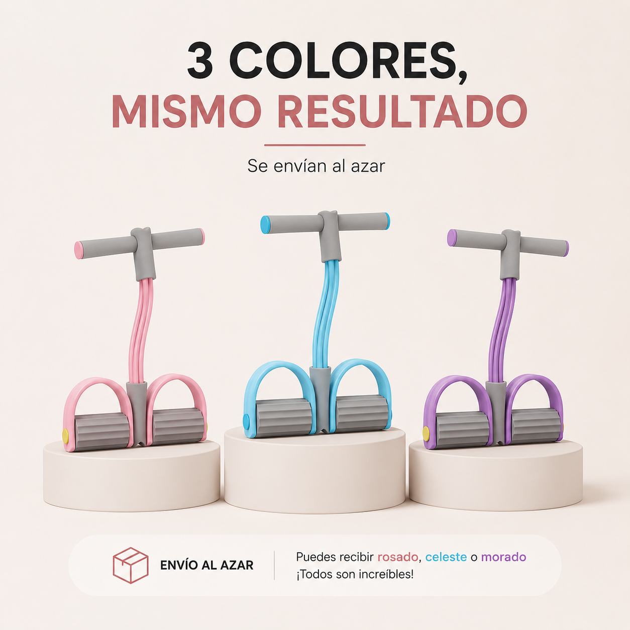 Banda Elástica con Pedales™ | Activa y fortalece tu cuerpo