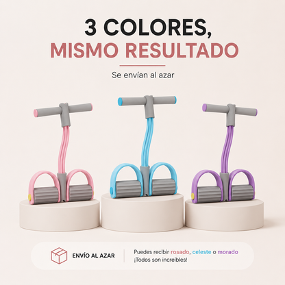 Banda Elástica con Pedales™ | Activa y fortalece tu cuerpo