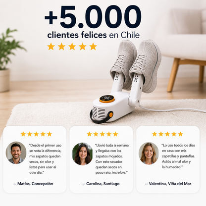 Secador de Zapatos PRO™ | Adiós humedad y mal olor