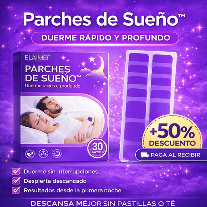 Parches de Sueño™ | Duerme Sin Pastillas (30 Unidades)