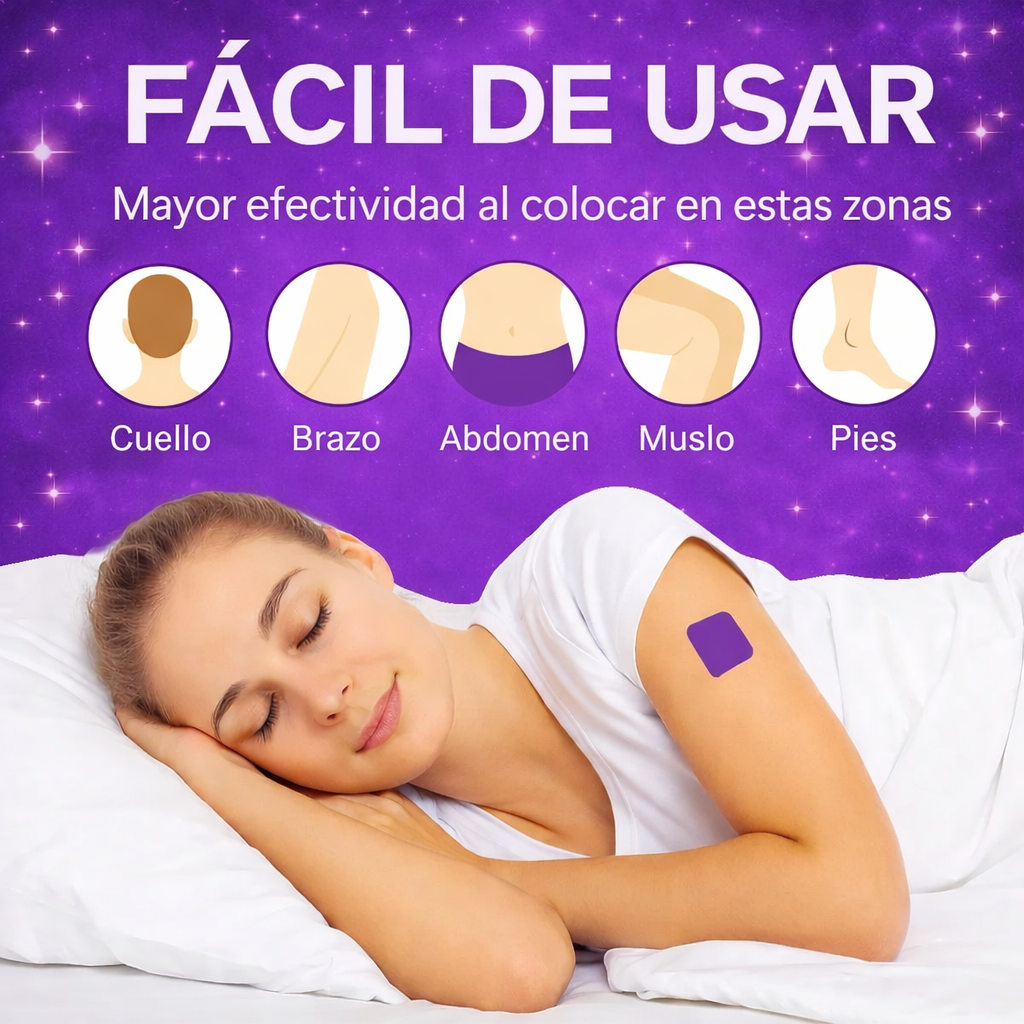 Parches de Sueño™ | Duerme Sin Pastillas (30 Unidades)