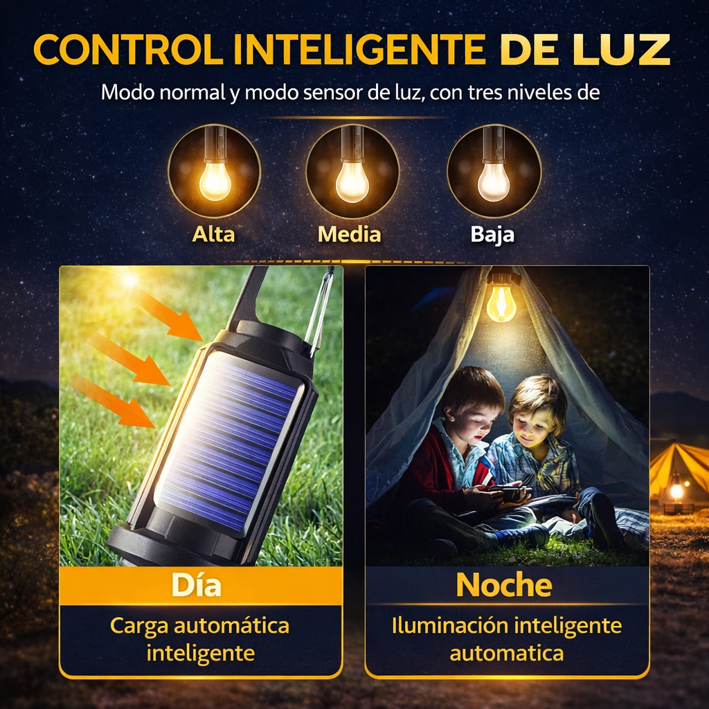 Ampolleta Solar PRO™ – Luz Portátil de Emergencia