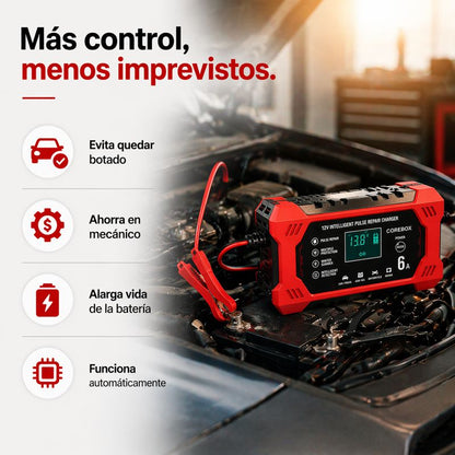 Cargador de Batería™ | Evita quedar botado