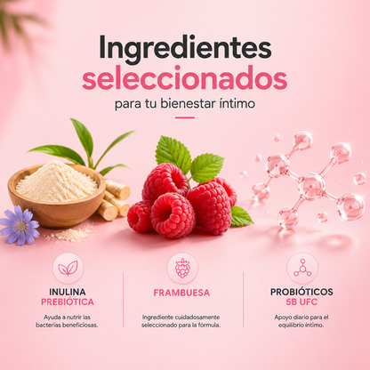 URO™ Probiótico Vaginal • Recupera Tu Equilibrio Íntimo
