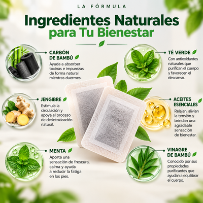 Kinoki™ | Parches Nocturnos para Despertar Renovado