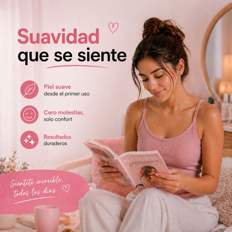 Depiladora Segura 2 en 1™  Sin Dolor ni Irritación