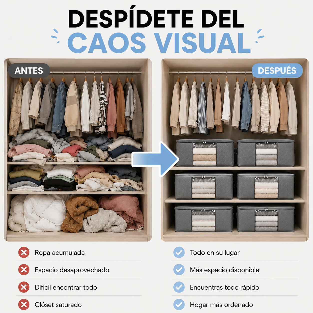 BoxFold™ | Haz que tu Casa se Vea Ordenada Otra Vez