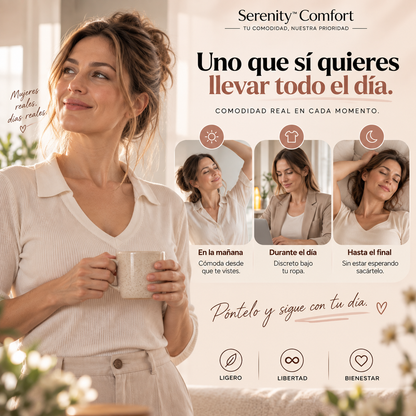 Serenity™ Comfort | Sostén Premium Sin Aros